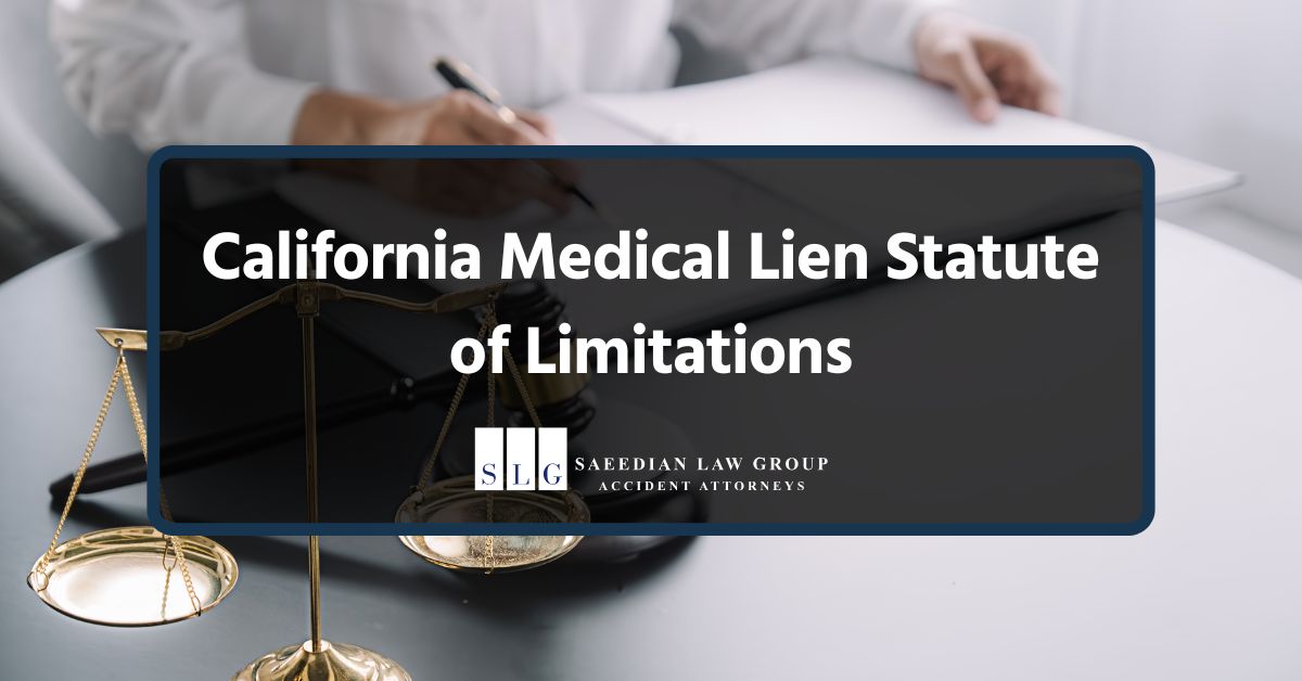 California Medical Lien Statute of Limitations