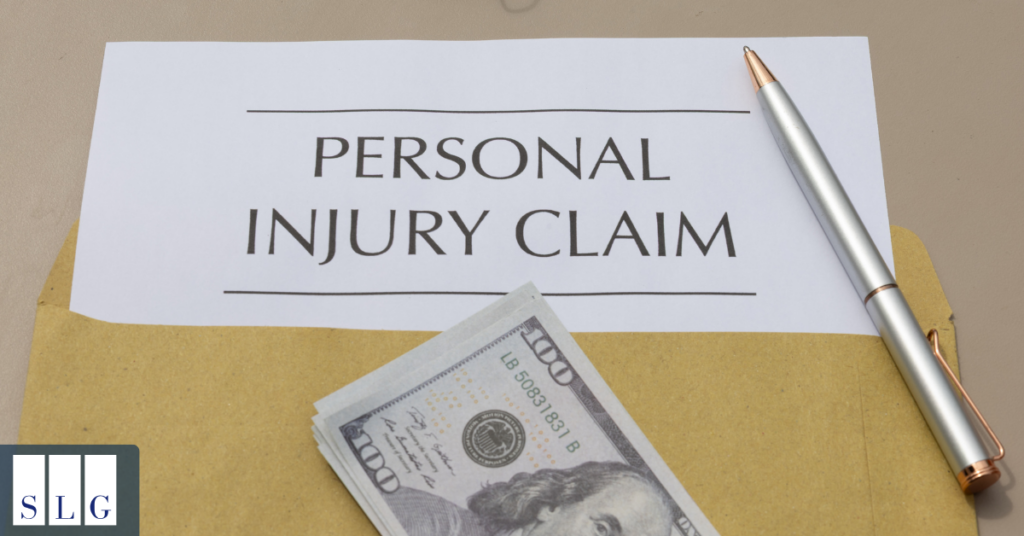 Infographic showing settlement ranges for minor, moderate, and severe car accident injuries