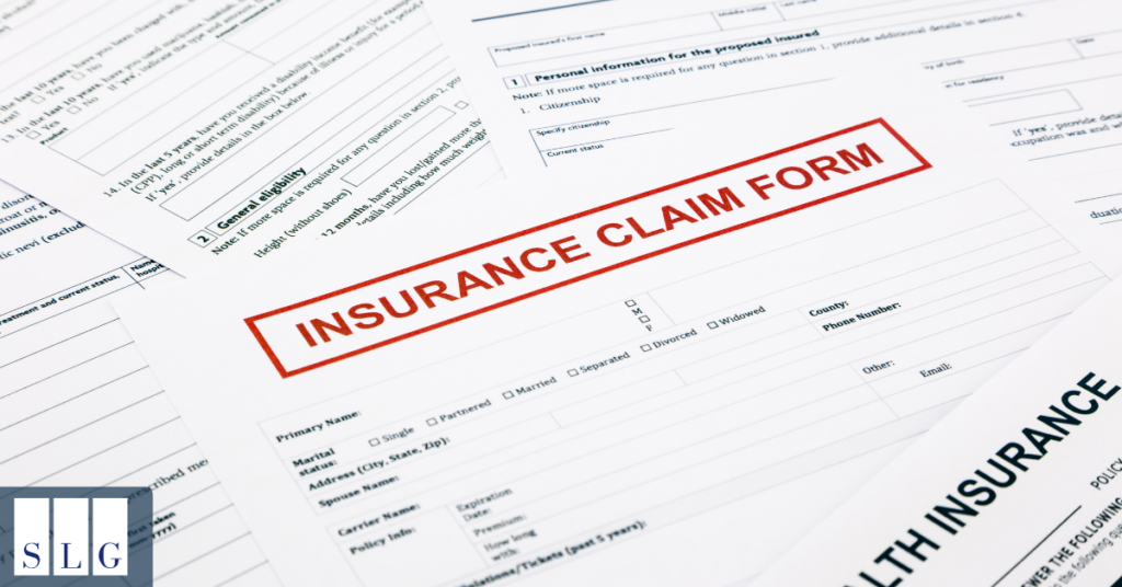 Attorney reviewing documents for a car accident back and neck injury claim
